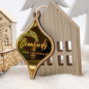 first christmas ornament