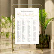 Laura Wedding Seating Chart