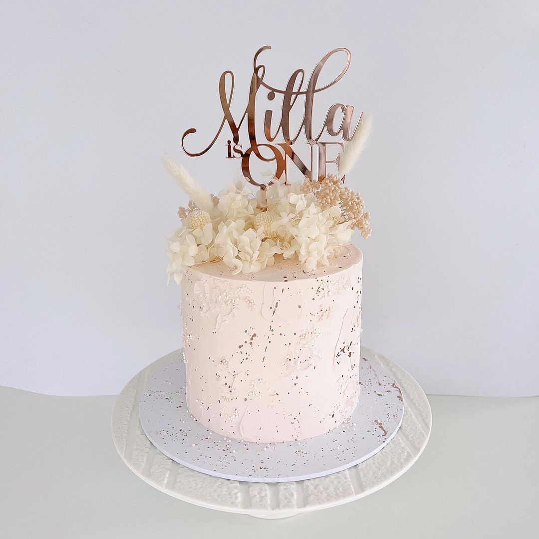 cake topper one