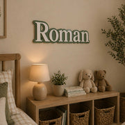 Roman Personalised 2-layer Name Plaque