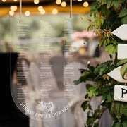 wedding seating chart