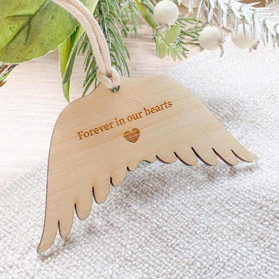 Angel Wings Ornament- Memorial