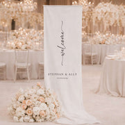 Ally Fabric Welcome Sign