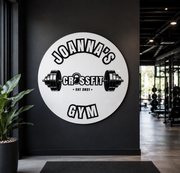 Joanna Custom 3D Acrylic Gym Business Sign