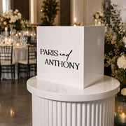 Paris Names Seamless Acrylic Wishing Well 30cm