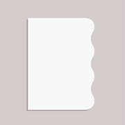 Acrylic Blank Side Wave 3mm