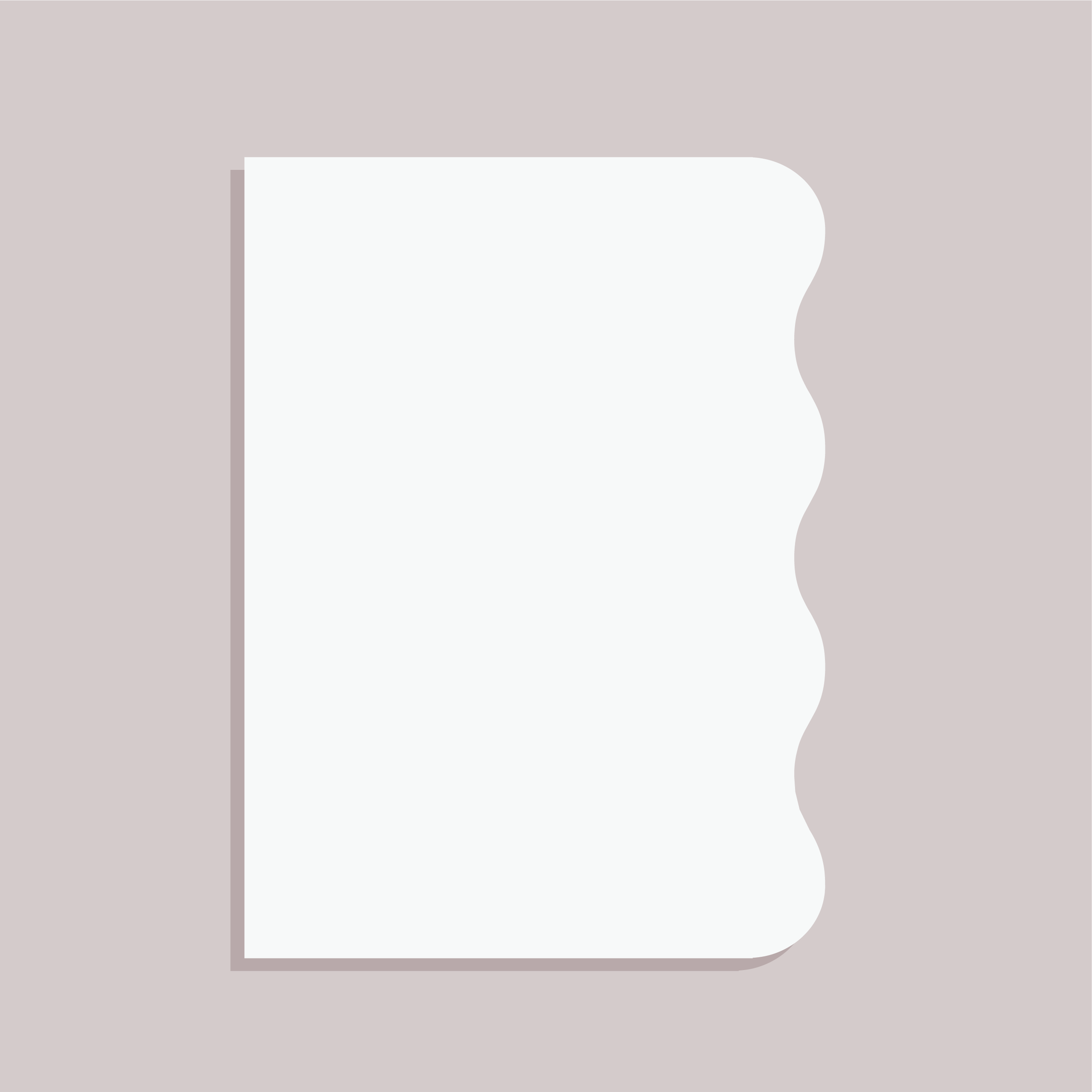 Acrylic Blank Side Wave 3mm