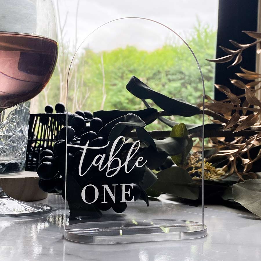 table numbers