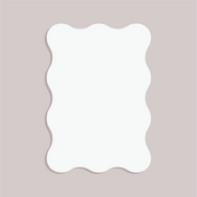 Acrylic Blank Side Wave 3mm