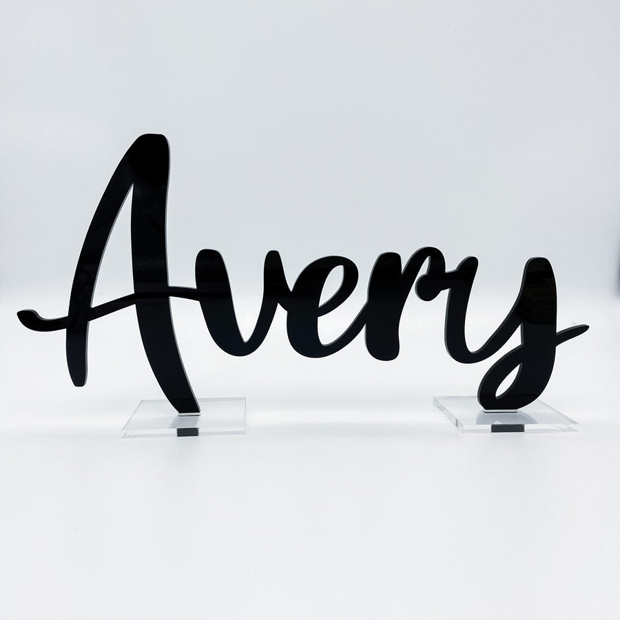 Name Plaque with stand