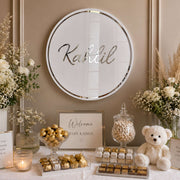 kahlil Baby Backdrop Sign