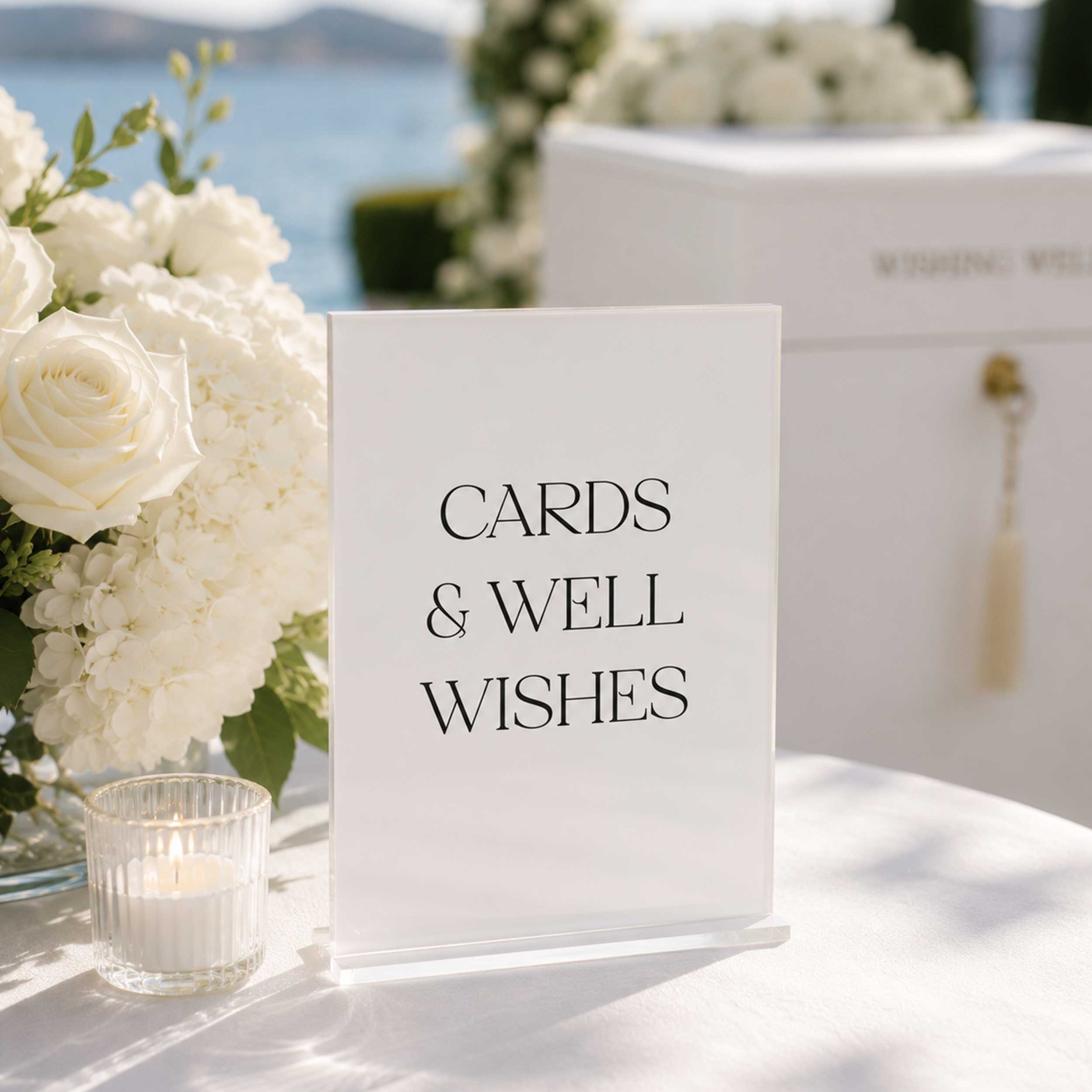 Paris Cards and Well Wishes Sign