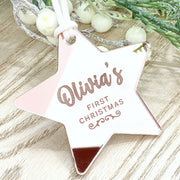 first christmas ornament