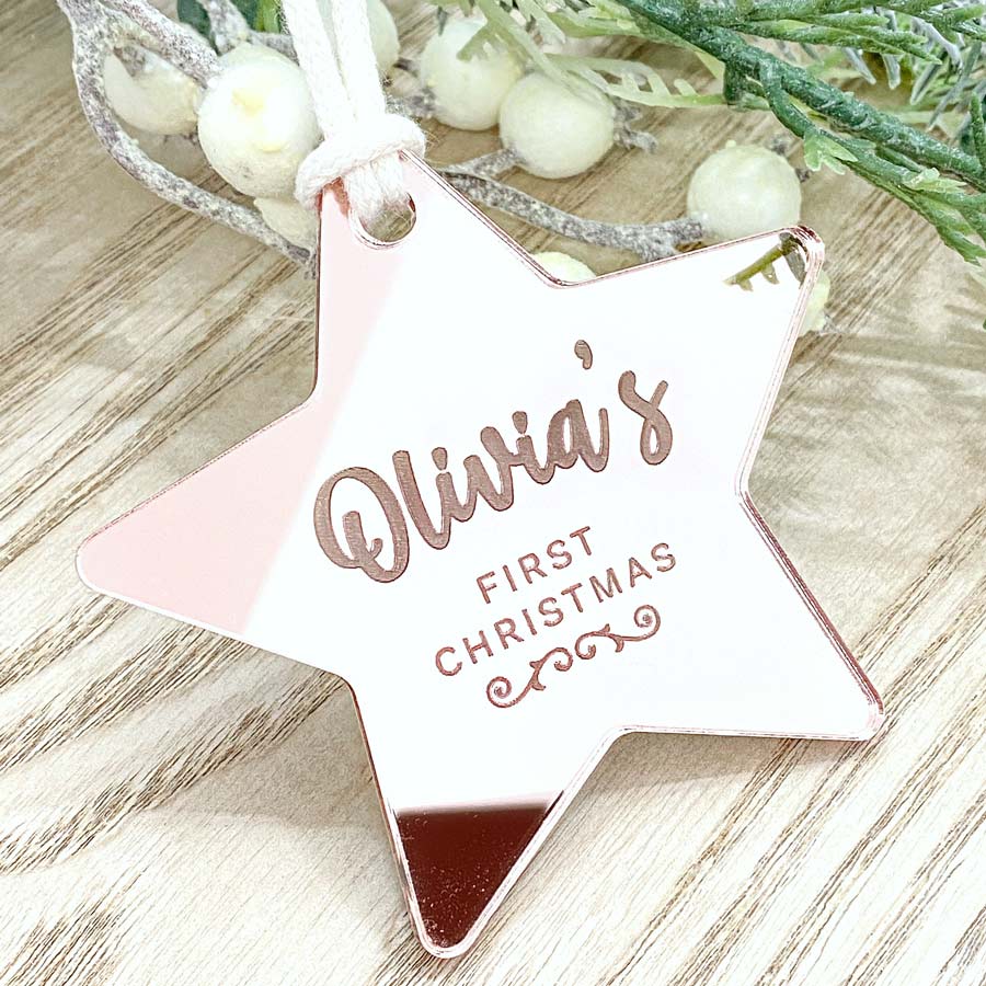 first christmas ornament