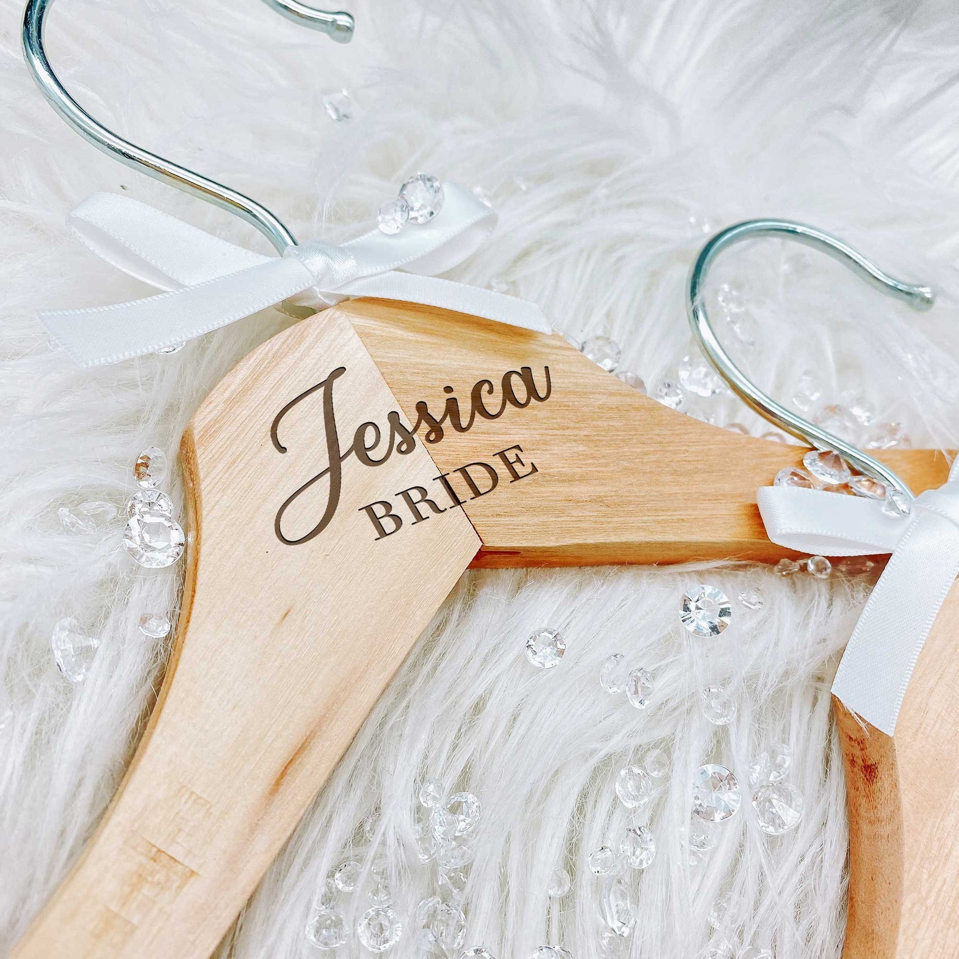 Engraved Custom White Wedding Dress Hangers Wedding White Coat Hangers Bride Dress Hanger Bridal Dress Hangers Bridesmaids Dresses Hangers