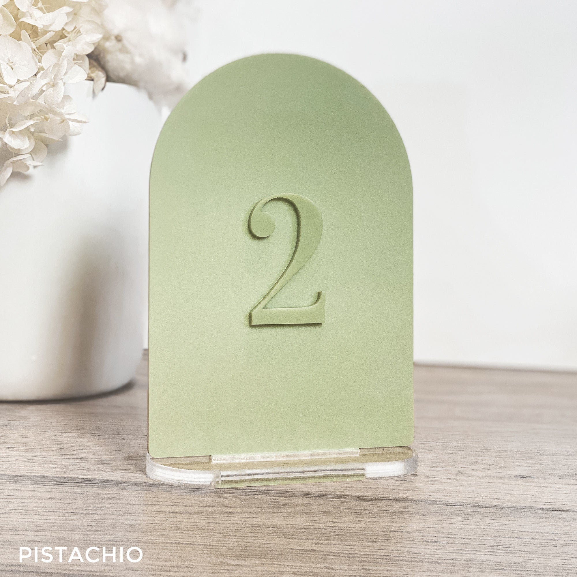 Matte Acrylic Arch Black Table Numbers | Bridal Decor | Acrylic Table Number Sign | Modern Acrylic Table Number | Wedding Table Number Black