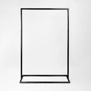 Black Metal Sign Hanging Stand