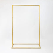 Gold Metal Sign Hanging Stand