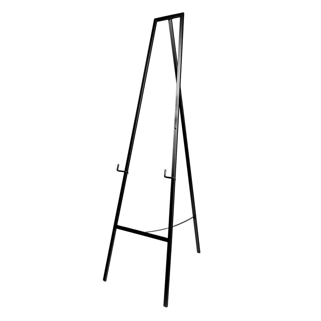 White Metal Sign Hanging Easel