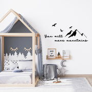 Moving Mountains Wall Art Nursery Decor
