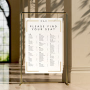 M&D Wedding Seating Chart