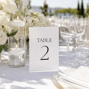 Paris Acrylic Table Numbers