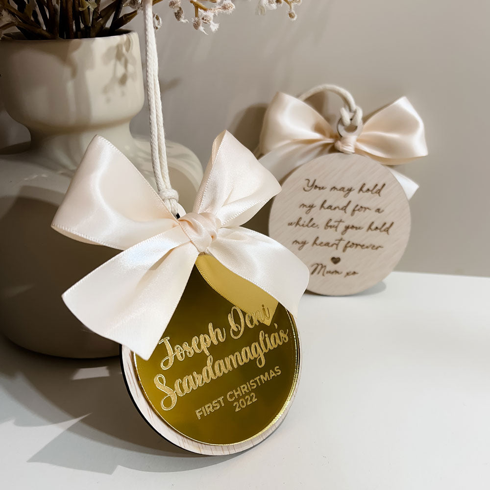 First Christmas Bauble