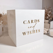 Cards and Wishes Acrylic Wishing Well 30cm