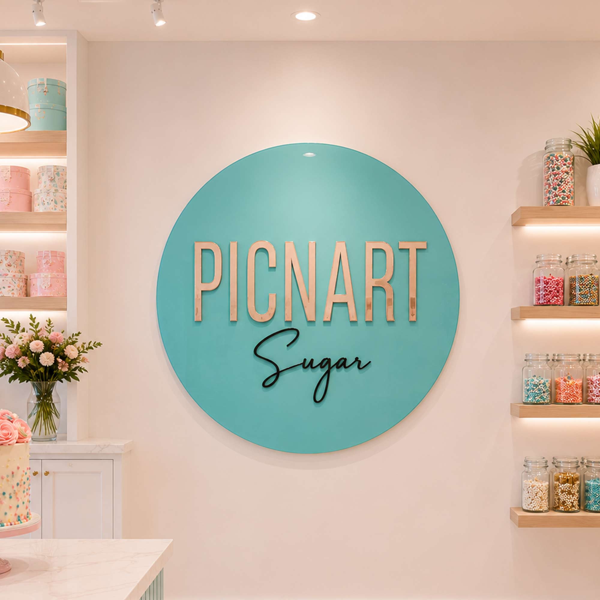 Custom 3D Acrylic Business signs